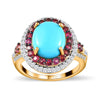 Sleeping Beauty Turquoise & Rubellite