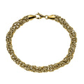 22K Yellow Gold Byzantine Chain Bracelet (7.25 In) 7.75 Grams - Sticky add to cart bar