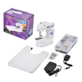 Portable Electric Sewing Machine with Template and Sewing Kit - Purple - Sticky add to cart bar