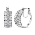 Epic Deal Moissanite Earrings in Platinum Over Sterling Silver 5.20 ctw - Sticky add to cart bar