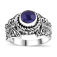 Bali Legacy Tanzanite Butterfly Ring in Sterling Silver (Size 10.0) 1.80 ctw