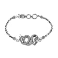 TLV Bali Legacy Sterling Silver Dragon with Padian Chain Bracelet (8.00 In) (16.20 g) - Sticky add to cart bar