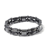 Hematite Stretch Section Bracelet 190.00 ctw