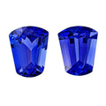 Certified & Appraised AAAA Tanzanite Set of 2 (Fancy 15x11.5 mm) 17.79 ctw - Sticky add to cart bar