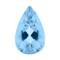 AAA Santa Maria Aquamarine (Pear 9x6 mm) 1.00 ctw