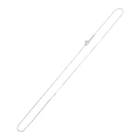 Cable Chain Necklace in 950 Platinum 20 Inches 2.23 Grams