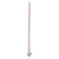 Freshwater Pearl Extender Chain in 18K Vermeil RG Over Sterling Silver - Sticky add to cart bar