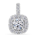 Luxuriant Lab Grown Diamond E-F VS 2.00 ctw Pendant without Chain in 14K White Gold - Sticky add to cart bar