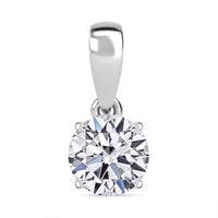 Luxuriant Lab Grown Diamond G VS 0.50 ctw Pendant without Chain in 950 Platinum