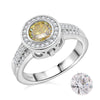 Yellow Moissanite