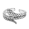 Snake Bangle Bracelet in 925 Sterling Silver (7.25 In) 31.80 Grams - Sticky add to cart bar