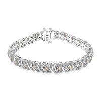 Verigold Diamond 3.04 ctw Bracelet in 10K White Gold (7.50 In) 13.25 Grams
