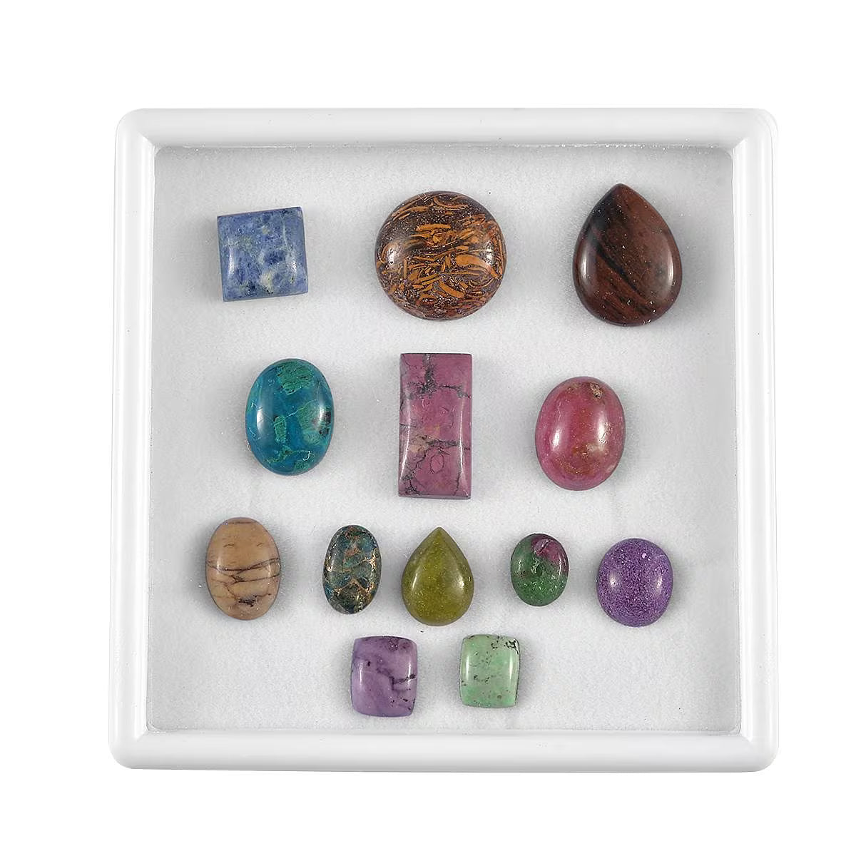 Multi Gemstone Assorted Box (Mix Mix mm) 100.00 ctw