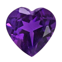 AA African Amethyst (Hrt 9 mm) 2.07 ctw