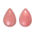Peach Opal Set of 2 (Pear 10x7 mm) 2.35 ctw - Sticky add to cart bar