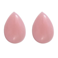 AA Peruvian Pink Opal Set of 2 (Pear 6x4 mm) 0.63 ctw