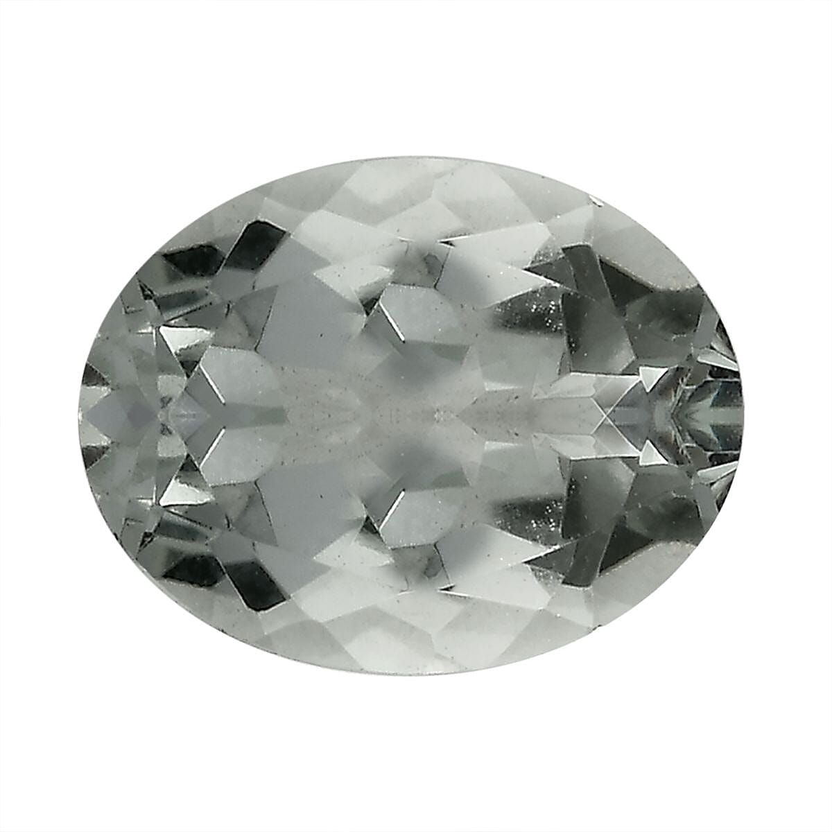 Montezuma Prasiolite (Oval 9x7 mm) 1.60 ctw