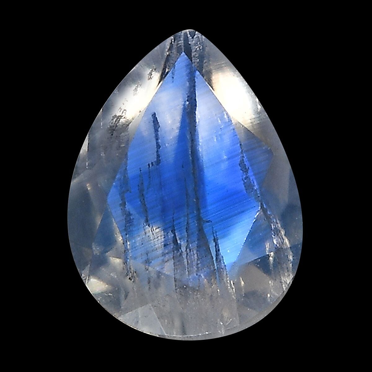 Rainbow Moonstone (Pear 8x6 mm) 0.99 ctw