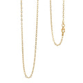 Star Chain Necklace in 14K Yellow Gold Over Sterling Silver 2.60 Grams 20 Inches - Sticky add to cart bar