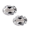 White Topaz Set of 2 (Oval 8x6 mm) 2.19 ctw - Sticky add to cart bar