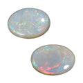 White Opal Set of 2 (Ovl 7x5 mm) 0.68 ctw - Sticky add to cart bar