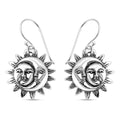 Bali Legacy Sun and Moon Earrings in Sterling Silver 5 Grams - Sticky add to cart bar