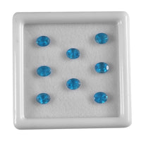 AA Malgache Neon Apatite Assorted Box (Ovl 5x4 mm) 3.00 ctw Loose Gemstone