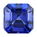 Certified & Appraised AAAA Asscher Cut Tanzanite (Sqr 8 mm) 2.50 ctw - Sticky add to cart bar