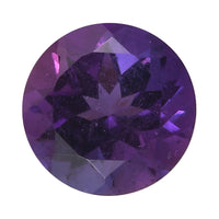 AAA Mashamba Amethyst (Rnd 7 mm) 1.07 ctw Loose Gemstone