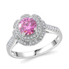 Pink Moissanite
