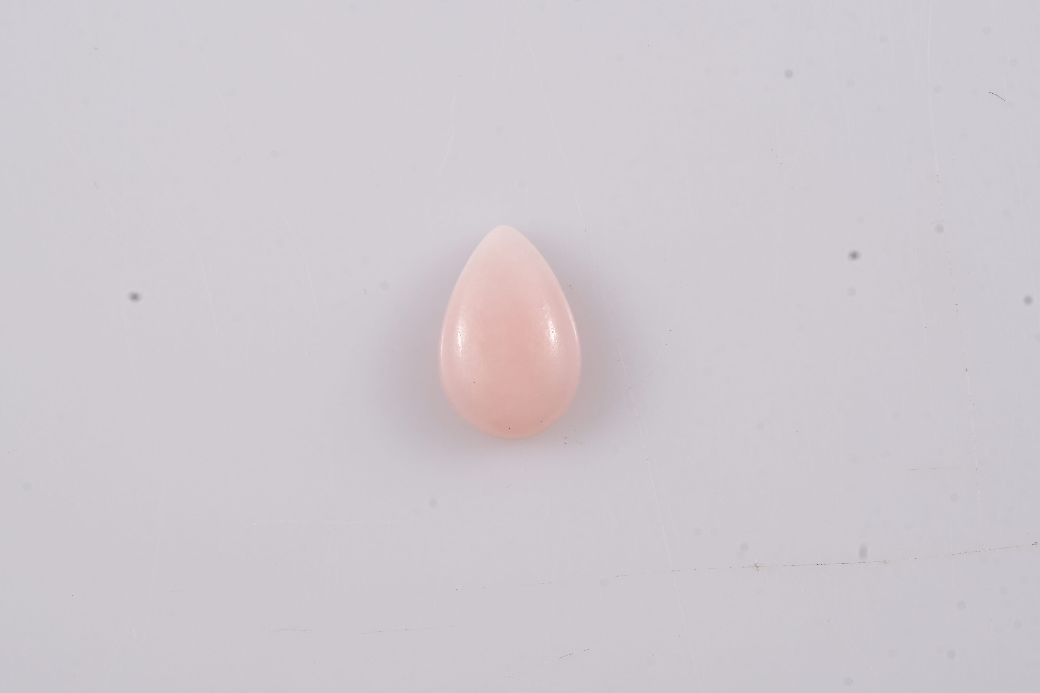 Peruvian Pink Opal (Pear 9x6 mm) 1.09 ctw Loose Gemstone