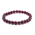 Orissa Rhodolite Garnet 100.00 ctw Beaded Stretch Bracelet - Sticky add to cart bar