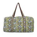 Multi Color Quilted Cotton & Polyester Bag with Zipper Closure - Sticky add to cart bar