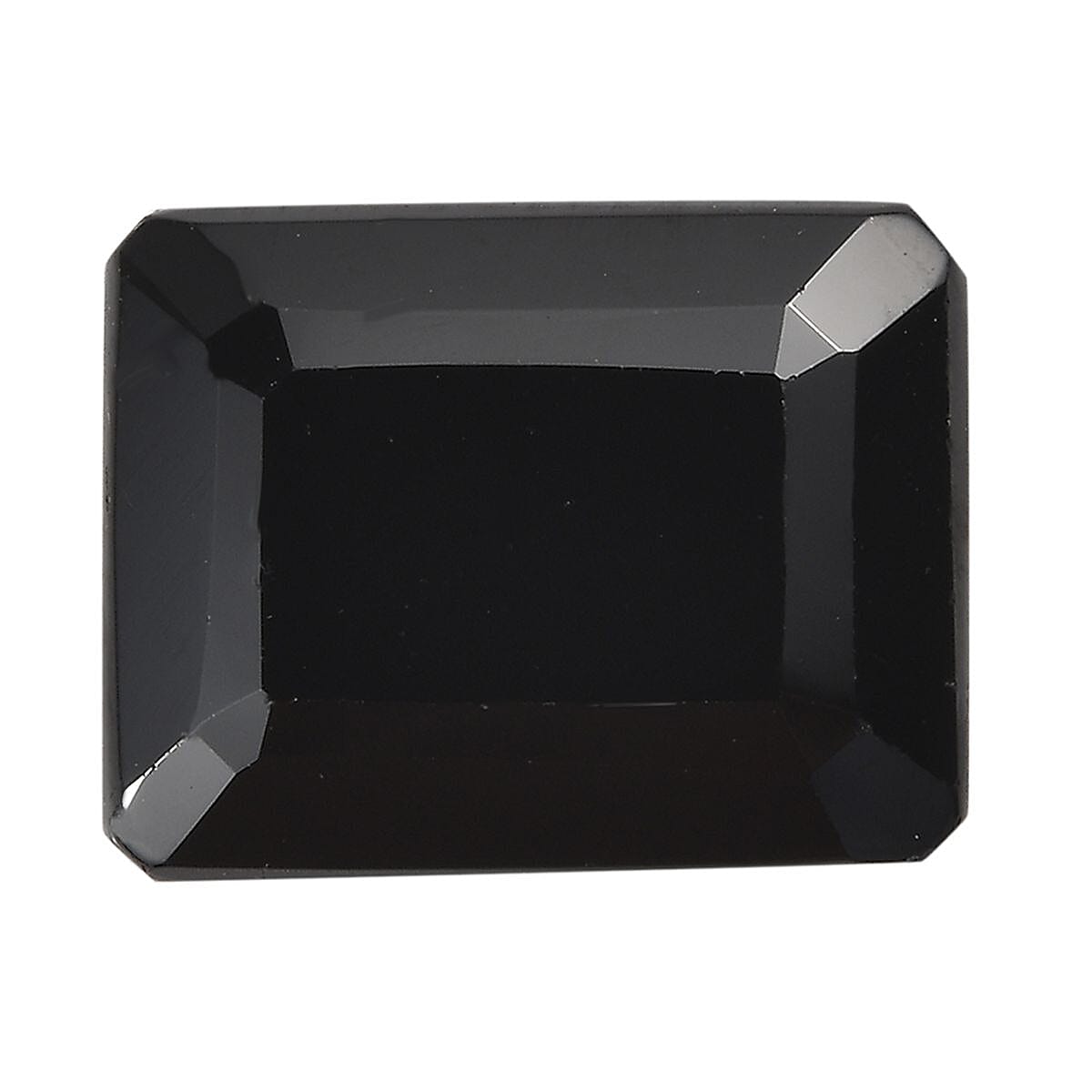 Thai Black Spinel (Oct 10x8 mm) 3.55 ctw Loose Gemstone