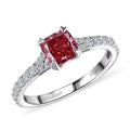 950 Platinum Luxuriant Lab Grown Pink Diamond (E-F, VS), Lab Grown Diamond Ring 1.50 ctw - Sticky add to cart bar