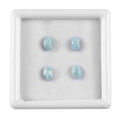 AA Larimar Set of 4 (Ovl 6x4 mm) 1.91 ctw Loose Gemstone - Sticky add to cart bar