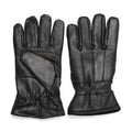 Black 100% Genuine Leather Gloves (26"X12") - Sticky add to cart bar