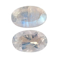 AA Rainbow Moonstone Set of 2 (Ovl 5x3 mm) 0.40 ctw Loose Gemstone - Sticky add to cart bar