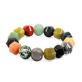 Puffy Pumpkin Multi-Stone 214.35 ctw Stretch Bracelet (6-7In) - Sticky add to cart bar