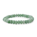 Green Quartz Beaded 105.00 ctw Stretch Bracelet - Sticky add to cart bar