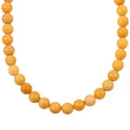 Karis Yellow Jasper 310.00 ctw Necklace 18 Inches in Platinum Bond - Sticky add to cart bar