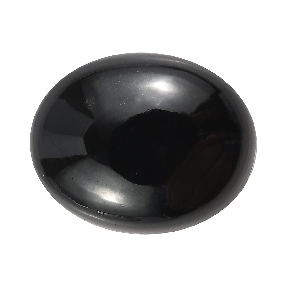 Black Tourmaline (Ovl 9x7 mm) 1.90 ctw Loose Gemstone