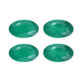 Green Onyx Set of 4 (Ovl 5x3 mm) 0.77 ctw - Sticky add to cart bar