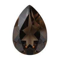 Brazilian Smoky Quartz (Pear 10x7 mm) 1.35 ctw Loose Gemstone