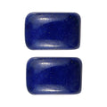 Set of 2 Lapis Lazuli (Cush 6x4 mm) 1.18 ctw - Sticky add to cart bar