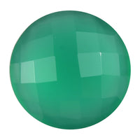 Green Onyx (Rnd 12 mm) 4.58 ctw