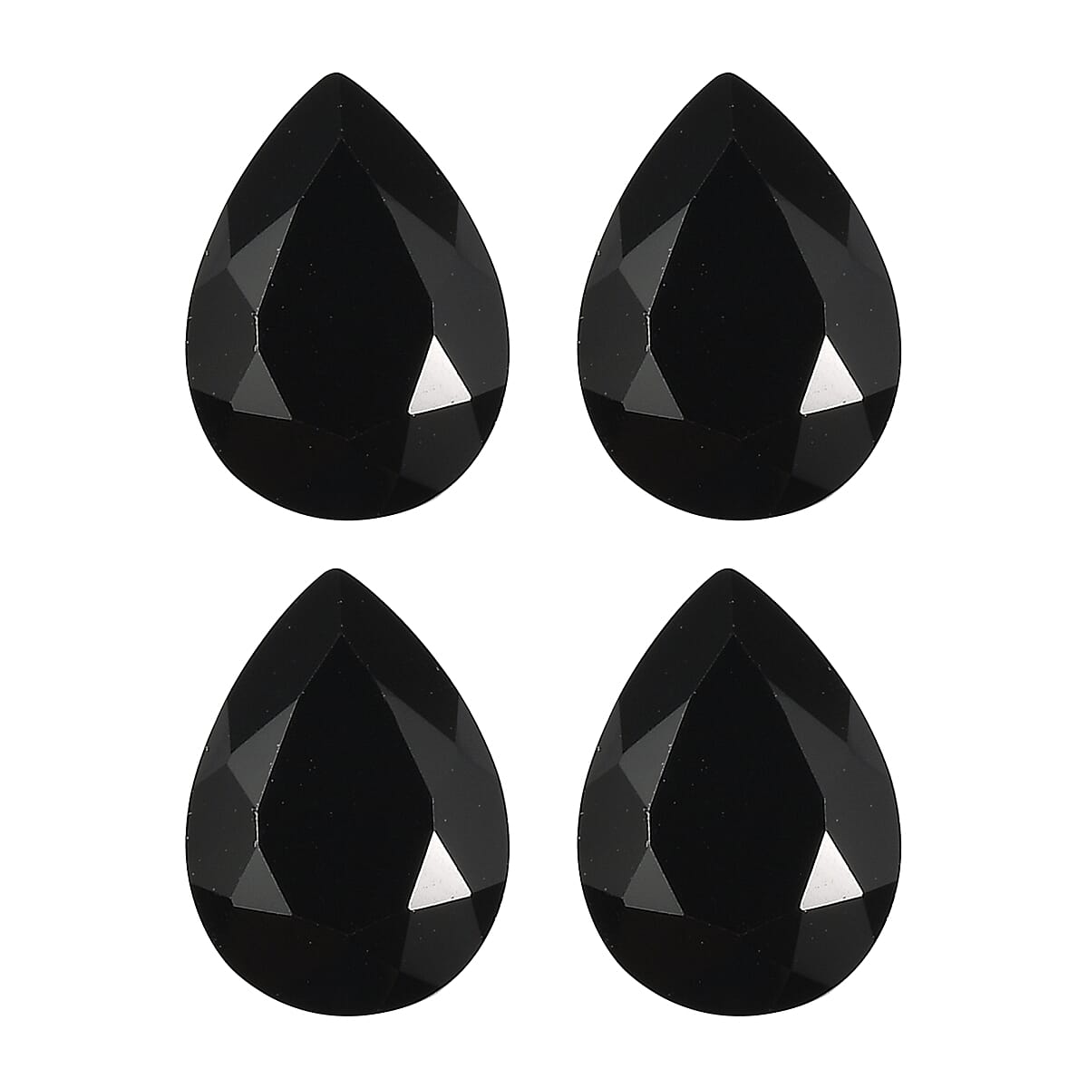 Black Onyx (Pear 7x5 mm) 2.17 ctw