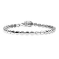 Rhapsody Pear Link Bracelet in 950 Platinum (7.25 In) 11.60 Grams - Sticky add to cart bar