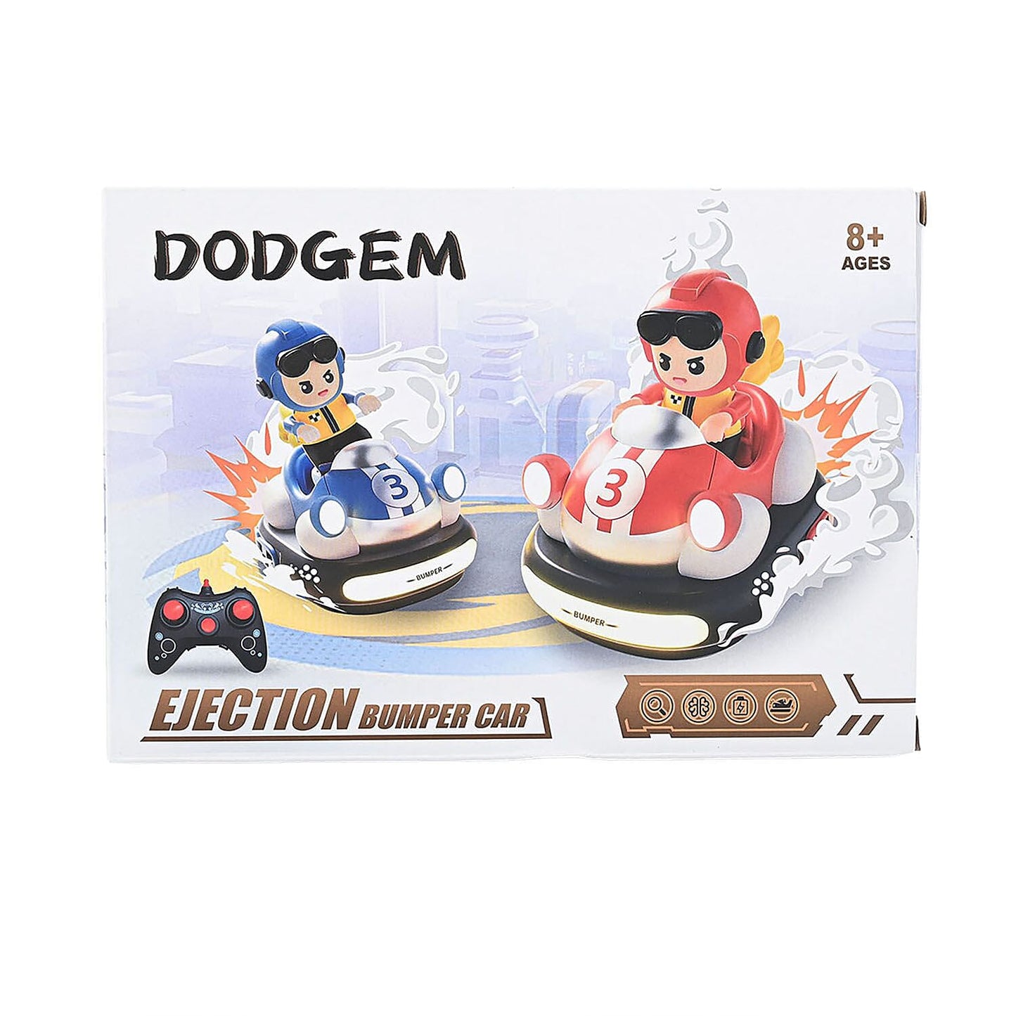 Closeout Dodgem Ejection Bumper Cars - Multi Color