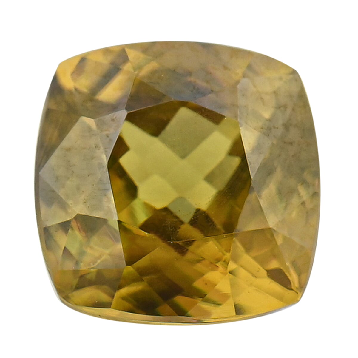 AAAA Sava Sphene (Cush 7x7 mm) 2.00 ctw